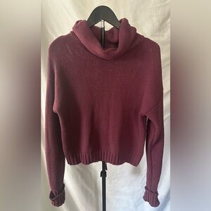 Women's Burgundy Sweater
